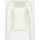 Vêtements Femme T-shirts manches longues Only - T-shirt manches longues - crème Blanc