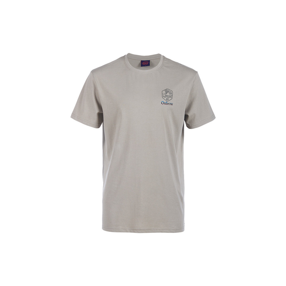 Vêtements Homme T-shirts & Polos Oxbow TEE SHIRT MC SETENY - CIMENT - 3XL Multicolore