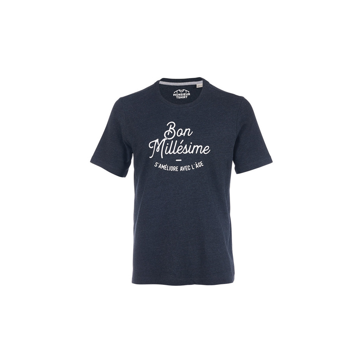 Vêtements Homme T-shirts & Polos Madame Tshirt TEE SHIRT BON MILLESIME - Gris - L Gris