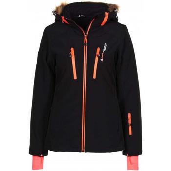 Peak Mountain Blouson de ski femme ANADA Noir - Vêtements Blousons Femme  102,90 €
