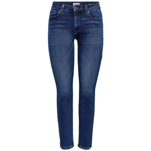Vêtements Femme Jeans skinny Only - Jean slim - bleu Bleu