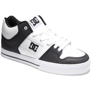 Chaussures Christmas Baskets mode DC Shoes Pure mid Blanc