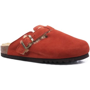 Chaussures Femme Chaussons Femme Plus Scholl mules Rouge
