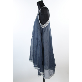 Marc Jacobs Robe en soie Bleu