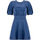 Vêtements Femme Robes courtes Elisabetta Franchi AB-969-3948-V283 Bleu