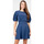 Vêtements Femme Robes courtes Elisabetta Franchi AB-969-3948-V283 Bleu