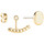 Montres & Bijoux Femme Boucles d'oreilles Bangle Up Boucles d'oreilles  Comète 2 en 1 blanc

sable Jaune