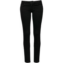 Vêtements Femme Jeans slim Guess W2YAJ2 D4PZ1 Noir