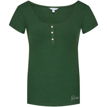 Vêtements Femme T-shirts & Polos Guess Sarja W2YP24 KBCO2 Vert