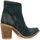 Chaussures Femme Bottes Emanuele Crasto Boots cuir velours Marine