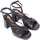 Chaussures Femme Sandales et Nu-pieds Bons baisers de Paname En Cuir Honor Cuir Noir