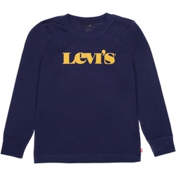 Vêtements Garçon T-shirts manches longues Levi's Tee Shirt Garçon manches longues Bleu