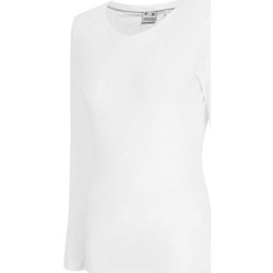 Vêtements Femme T-shirts manches courtes 4F TSDL350 Blanc