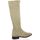 Chaussures Femme Bottes Pao bottes cuir velours Beige