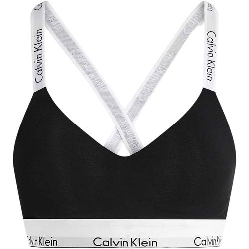 Vêtements Femme Brassières de sport Calvin Klein Jeans  Noir