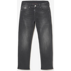 Vêtements Garçon Jeans Le Temps des Cerises Basic 800/16 regular jeans noir Noir