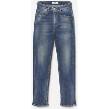 Vêtements Fille Jeans Bermuda Mike Bleu Clairises Basic 400/12 mom taille haute 7/8ème jeans bleu Bleu