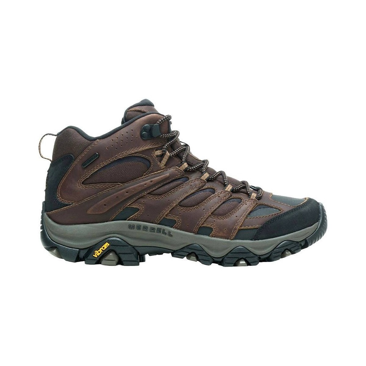 Chaussures Homme Baskets montantes Merrell Moab Thermo Mid WP Marron