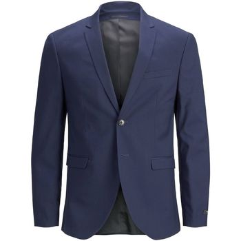 Vêtements Garçon Vestes Jack & Jones 12203557 JPRSOLAR BLAZER NEW-MEDIEVAL BLUE Bleu