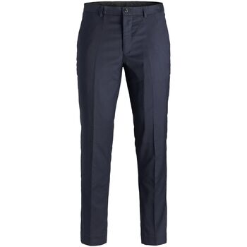 Vêtements Garçon Pantalons Jack & Jones 12203547 JPRSOLA TROSER NEW-DARK NAVY Bleu