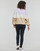 Vêtements Femme Sweats following Converse COLOR-BLOCKED CHAIN STITCH Violet / Multicolore