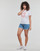 Vêtements Femme T-shirts manches courtes Converse RADIATING LOVE SS SLIM GRAPHIC Blanc