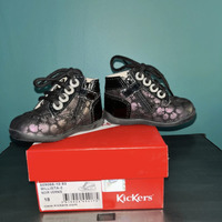 Chaussures Fille Bottines Kickers Kickers bebe Noir