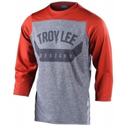 Vêtements Femme T-shirts Neil & Polos Troy Lee Designs TLD Maillot VTT Ruckus 3/4 - Arc Red Cla Rouge