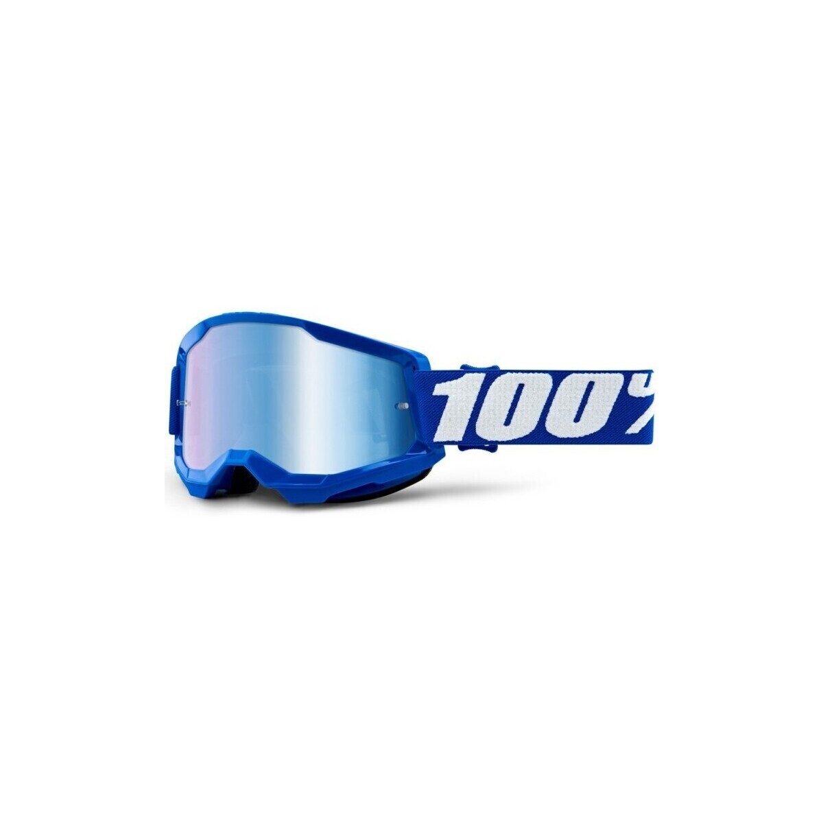 Accessoires Accessoires sport 100 % Feminin 100% Masque VTT Strata 2 - Blue/Mirror B Bleu