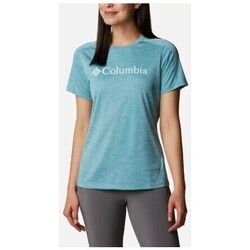 Vêtements Femme T-shirts & Polos Columbia T-Shirt Zero Rules Femme - Sea Autres