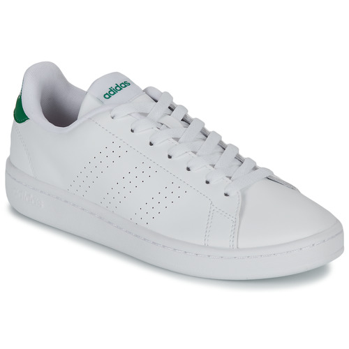Chaussures Baskets basses Adidas swimsuit Sportswear ADVANTAGE Blanc / Vert