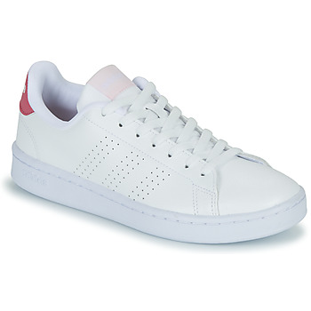 Chaussures Femme Baskets basses template Adidas Sportswear ADVANTAGE Blanc / Rose