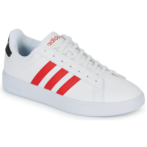 Chaussures Homme Baskets basses Adidas are Sportswear GRAND COURT 2.0 Blanc / Rouge / Noir
