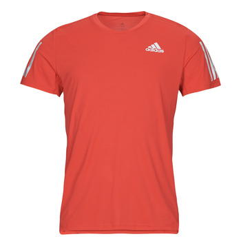 Vêtements Homme T-shirts manches courtes adidas Performance OWN THE RUN TEE Rouge vif