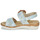 Chaussures Femme Sandales et Nu-pieds Remonte R6853-92 Blanc / Vert