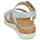 Chaussures Femme Sandales et Nu-pieds Remonte R6853-92 Blanc / Vert