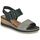 Chaussures Femme Shorts & Bermudas Remonte D6453-01 Noir