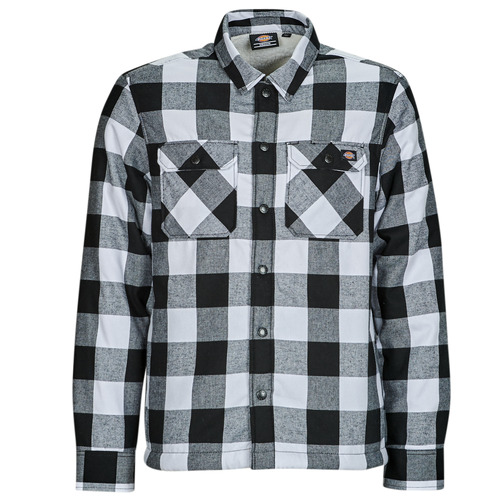 Vêtements Homme Chemises manches Sweatshirt Dickies LINED SACRAMENTO Noir / Blanc