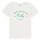 Vêtements Fille T-shirts manches courtes Only KOGWENDY S/S LOGO TOP BOX CP JRS Blanc