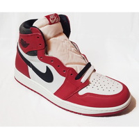 Chaussures Femme Baskets montantes Nike Air Jordan 1 Retro High OG Lost and Found - DZ5485-612 - Taille Rouge