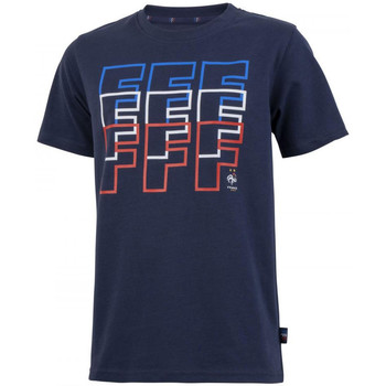 Vêtements Garçon T-shirts & Polos FFF F21038 Bleu