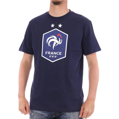 Vêtements Homme T-shirts manches courtes FFF HCF422 Bleu