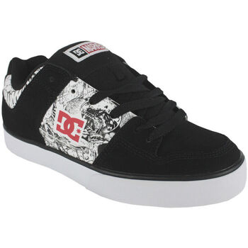 Chaussures Homme Baskets mode DC Shoes Dp pure ADYS400094 BLACK/WHITE/RED (XKWR) Noir