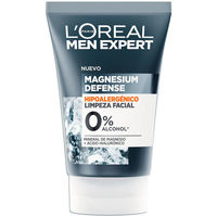 Beauté Démaquillants & Nettoyants L'oréal Men Expert Magnesium Defense Limpieza Facial 