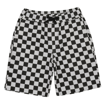 Vêtements Garçon Shorts / Bermudas Vans Summer RANGE ELASTIC WAIST SHORT II Blanc / Noir
