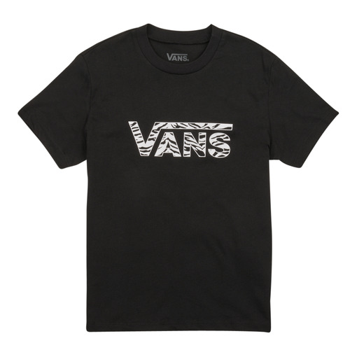 Vêtements Fille T-shirts manches courtes Vans ANIMAL LOGO CREW Noir