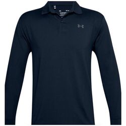 Vêtements Homme Polos manches longues Under Armour Polo Performance 2.0 Homme Academy/Pitch Gray Bleu