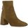 Chaussures Femme Good boot semi-rigid Boots cuir velours Marron