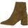 Chaussures Femme Good boot semi-rigid Boots cuir velours Marron