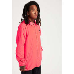 Vêtements Homme Blousons Burton Chaqueta  Coaches Jacket Potent Pink Rose